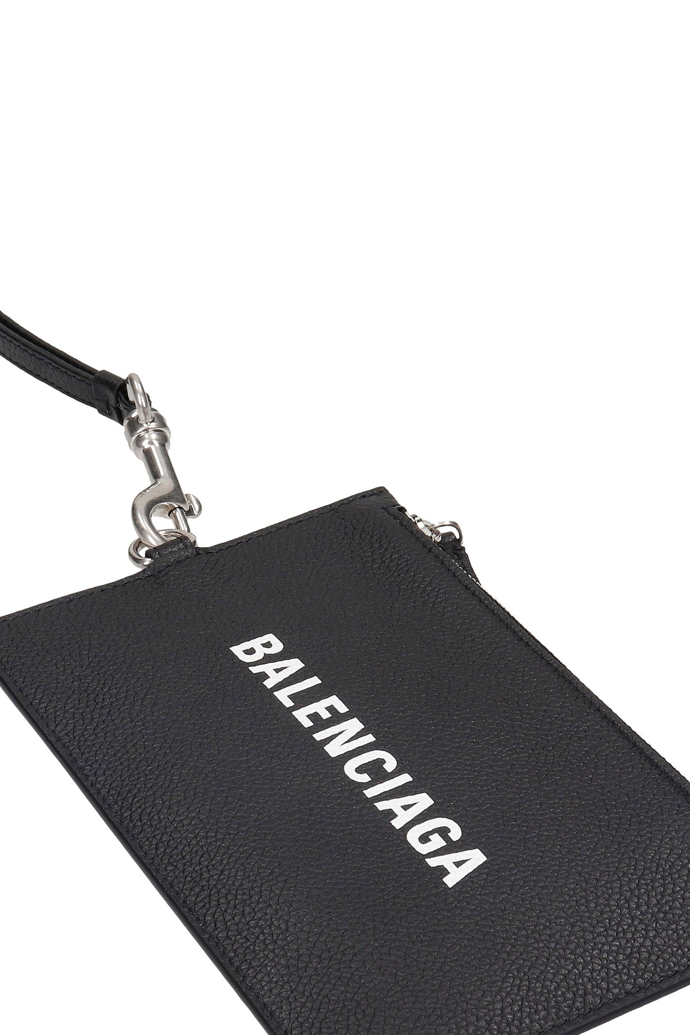 Wallet In Black Leather Accessori