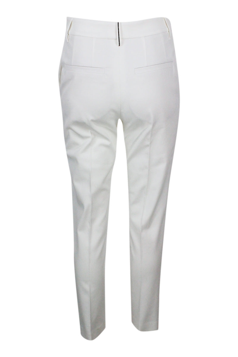 Brunello Cucinelli Trousers Cream 97co 3ea