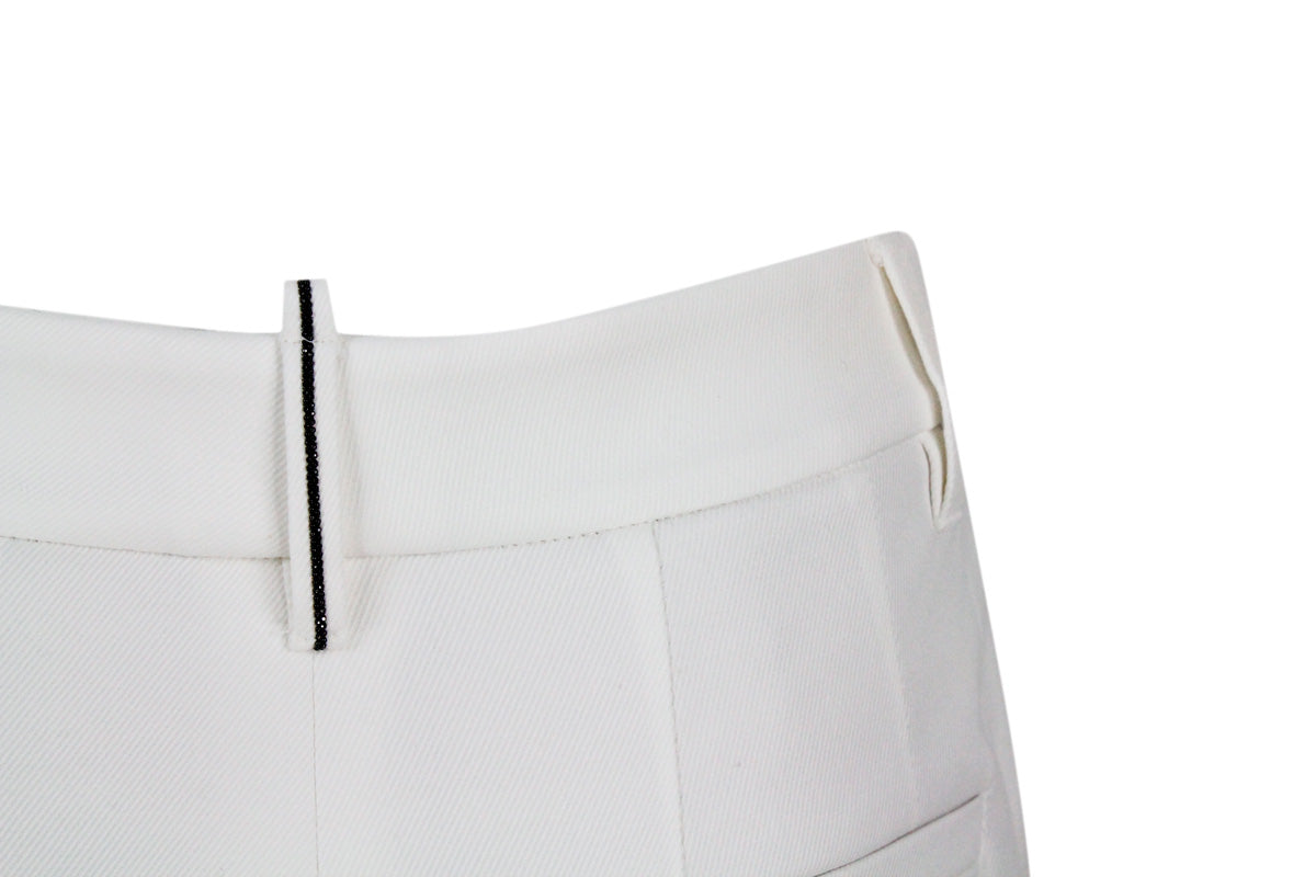 Brunello Cucinelli Trousers Cream 97co 3ea