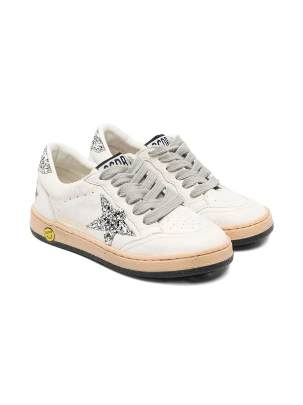 Golden Goose Outer: Sheepskin 94% sneaker in white
