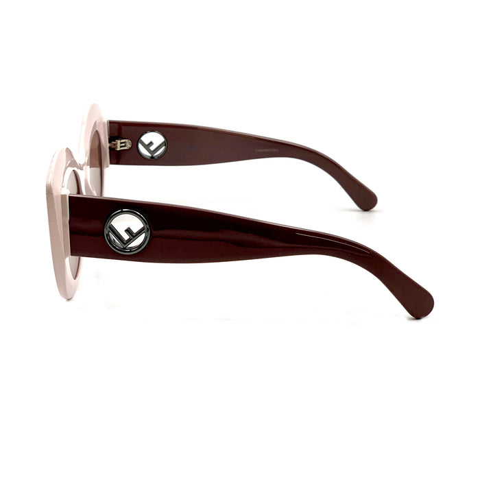 Ff 0306-s Rosa Acetate Occhiali Sole