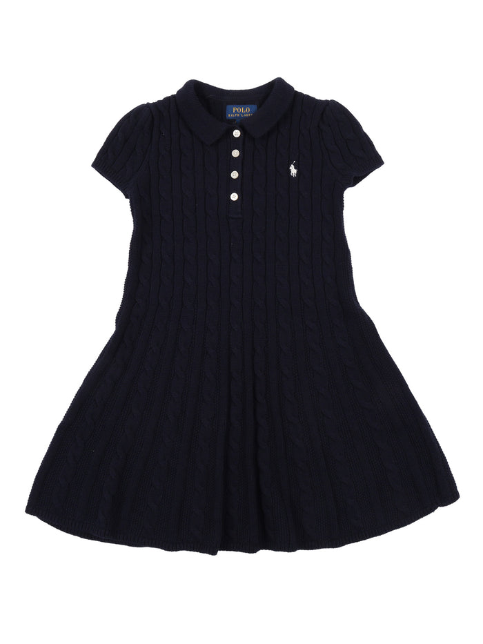 CLASSICCABLE-DRESSES-DAY DRESS Blue Cotton