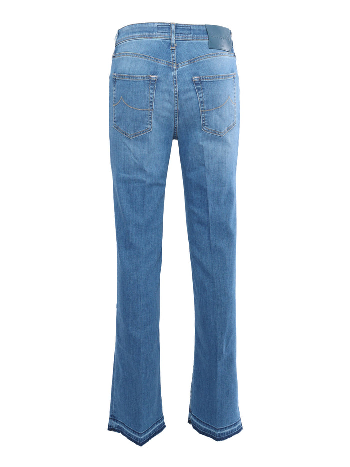 Blue 5 pocket jeans Light