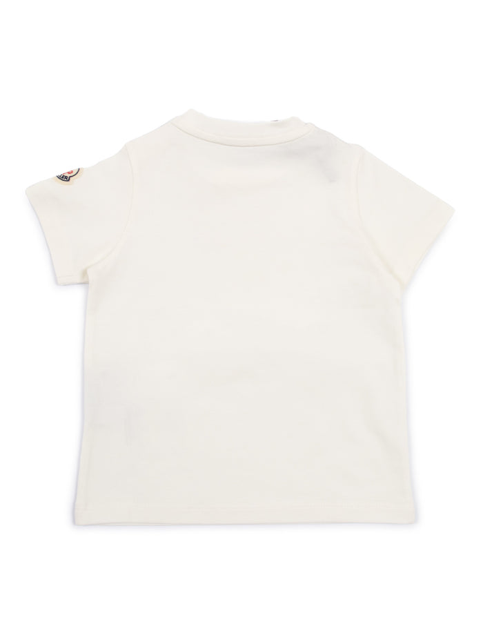 Ss T-Shirt White Elastane Cotton Short Sleeves