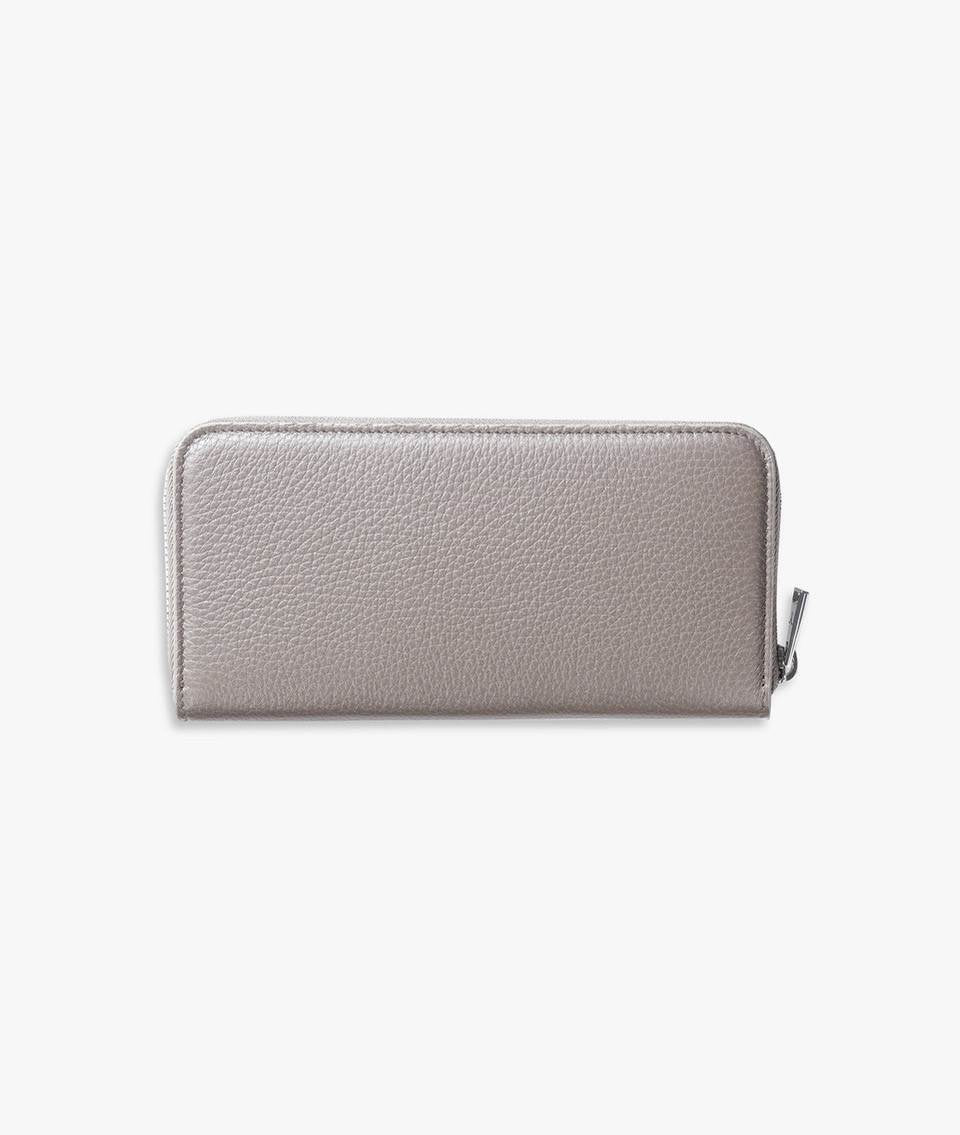 Zippered Wallet Lira Chocolate And Money Holder