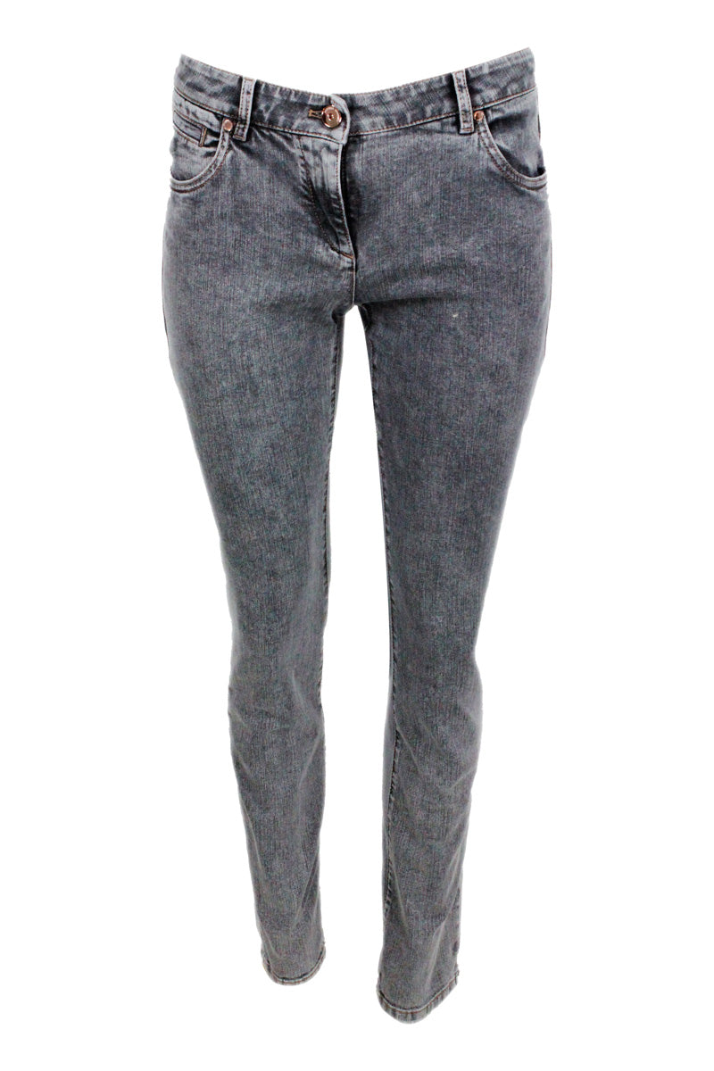 Brunello Cucinelli Trousers Grey 97co 3ea