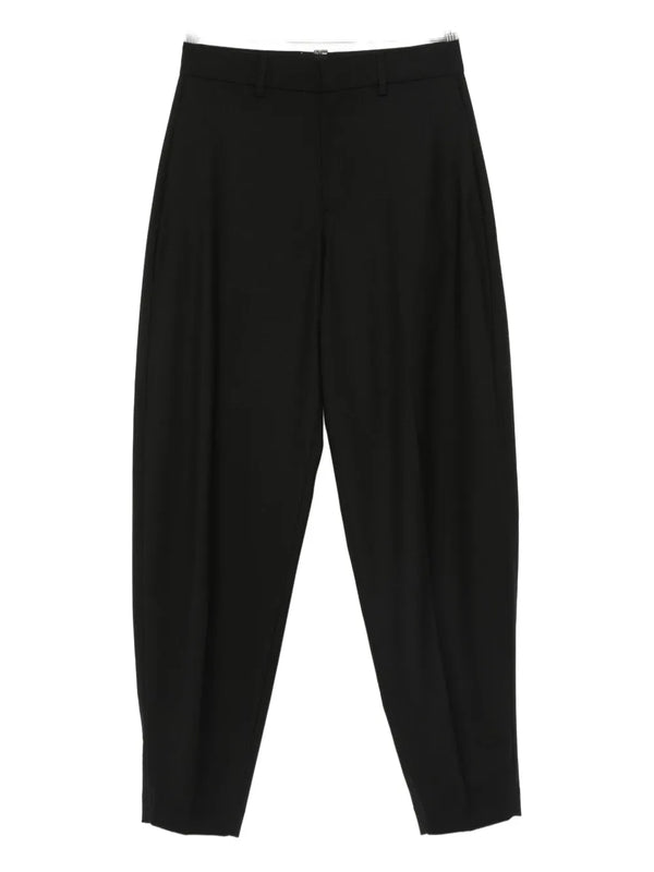 Fabiana Filippi Virgin Wool 75% trousers in black