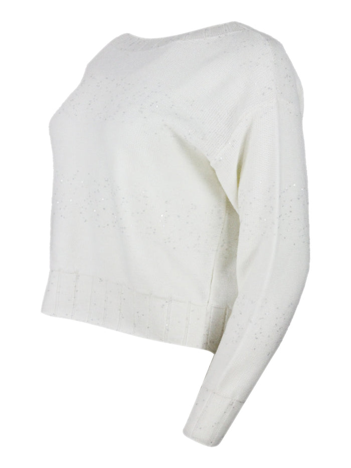 Lorena Antoniazzi Sweaters White 98wv 2pl