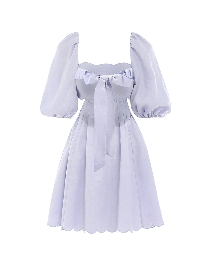 Zimmermann Dresses Purple Lino