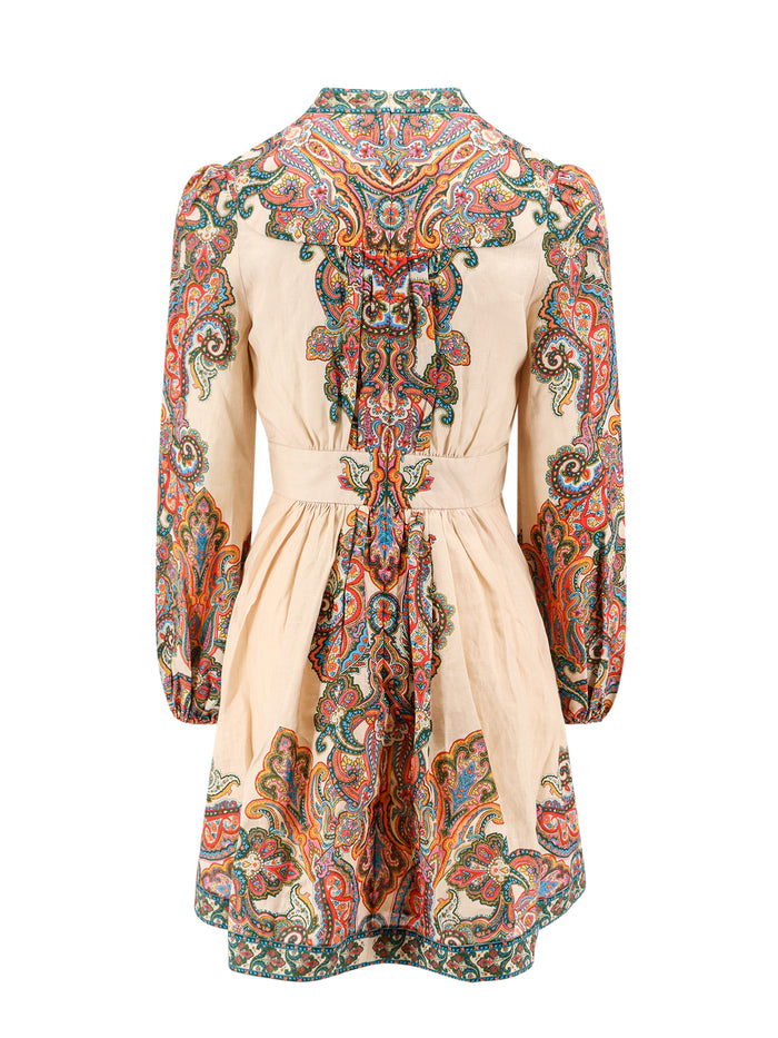 Zimmermann Dresses Multicolour Lino