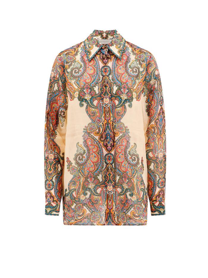 Zimmermann Shirts Multicolour Ramie