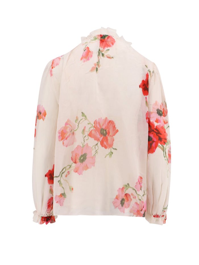 Zimmermann T-Shirts And Polos Beige Cotone Seta