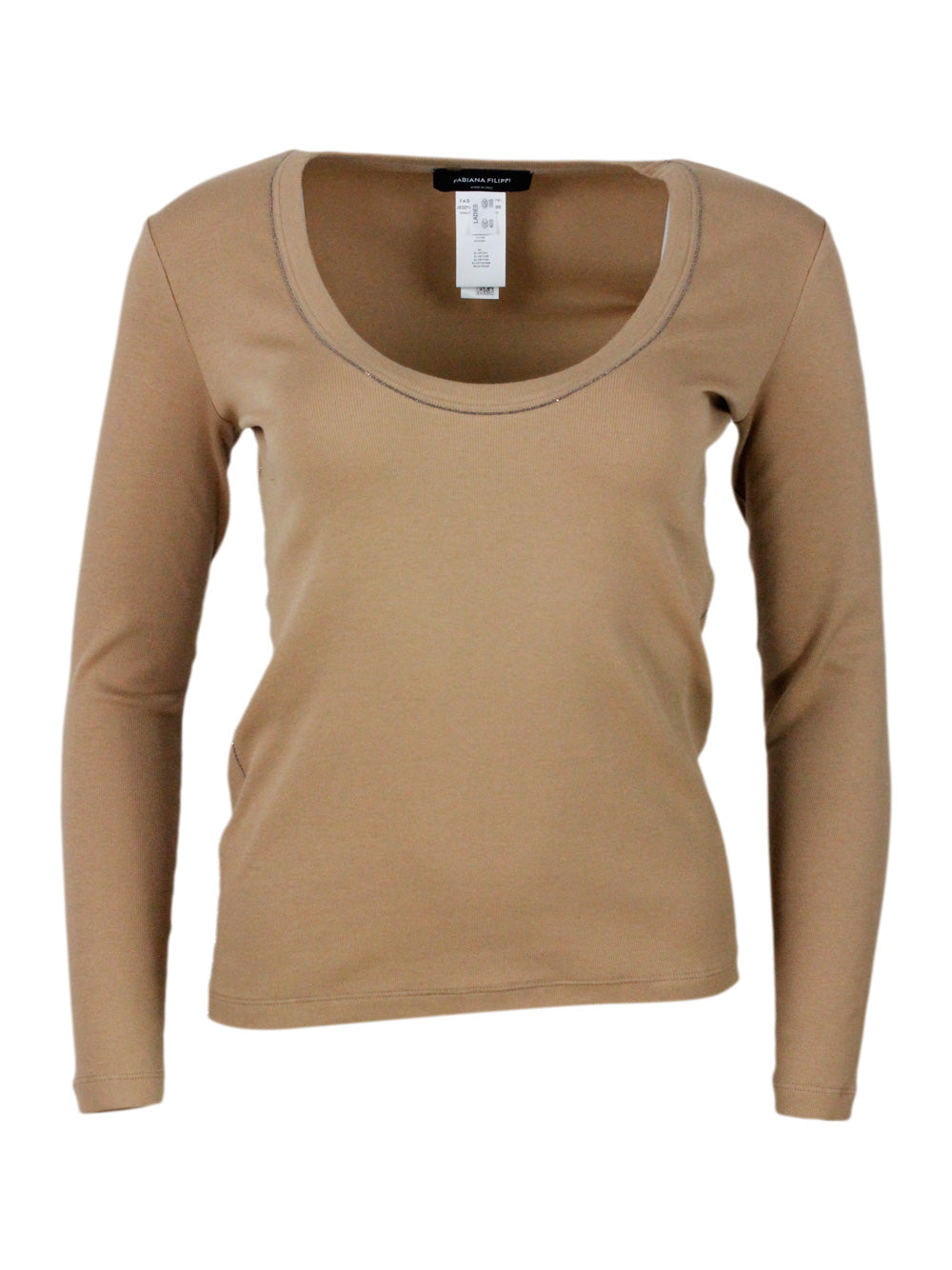 Fabiana Filippi T-Shirts And Polos Brown Co Ea