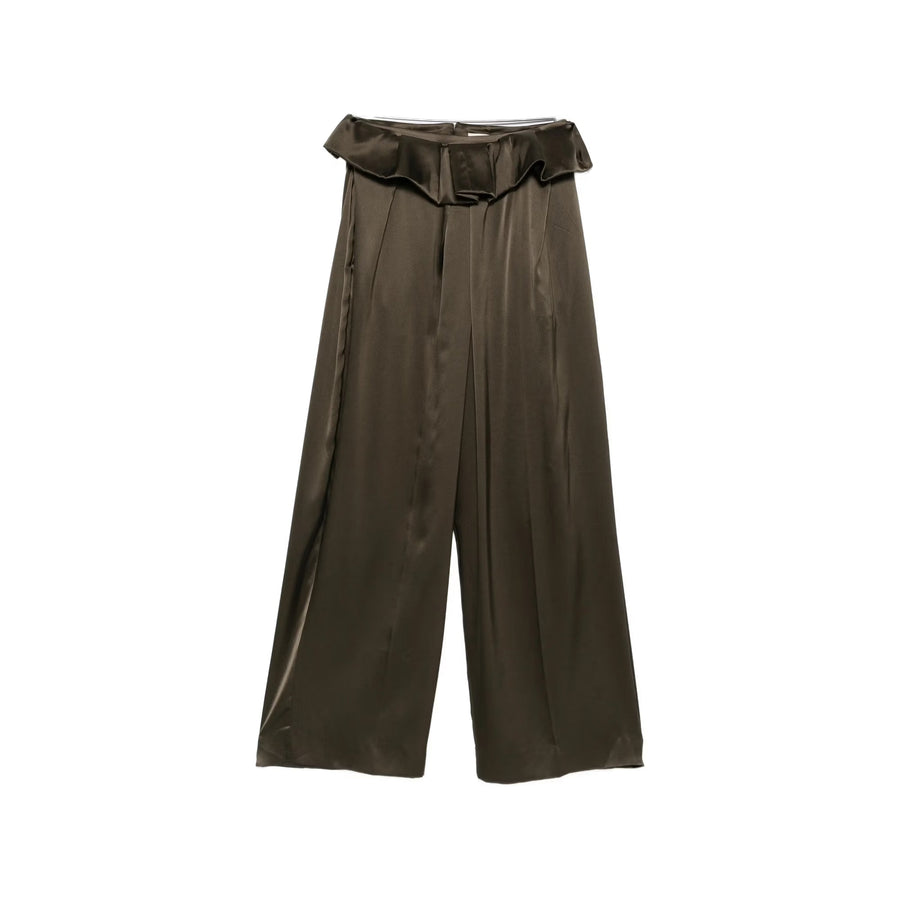 Khaite trousers in khaki