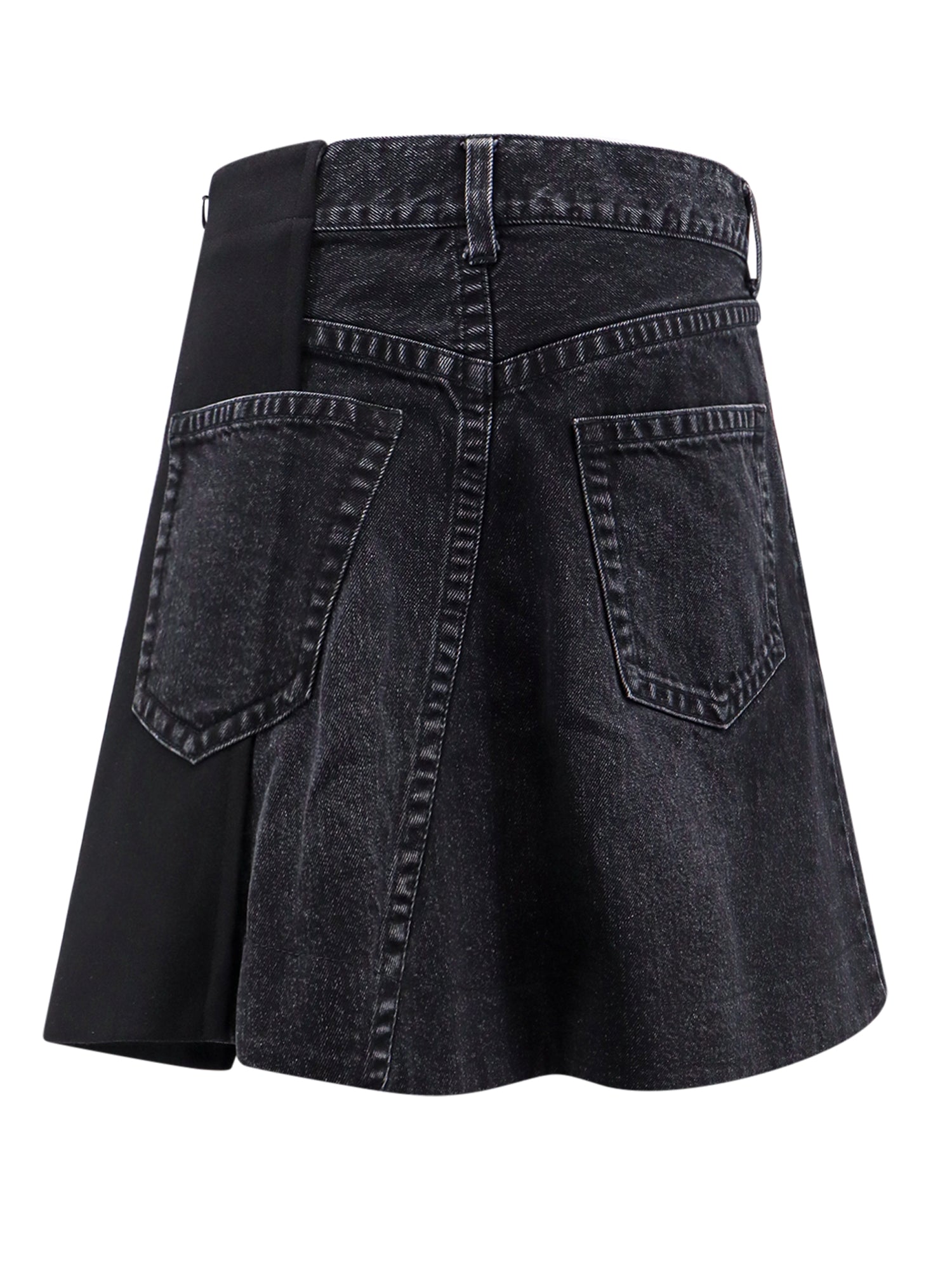 Sacai Skirts Black 100 % Cotone