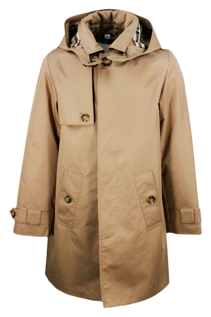 Burberry Coats Beige 100co