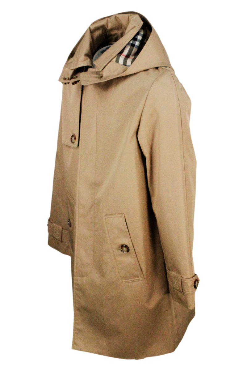 Burberry Coats Beige 100co