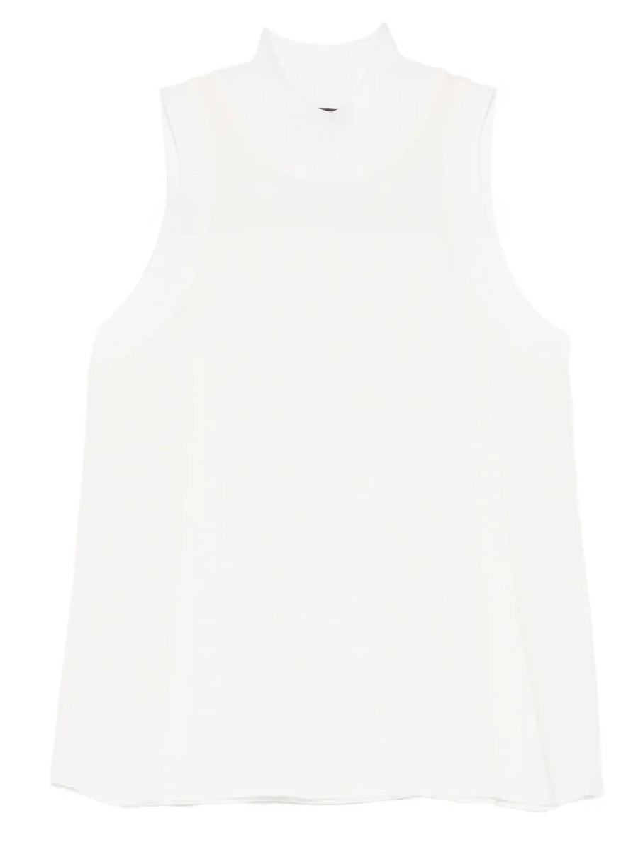 Peserico 100% (fabric fiber unspecified) tank top in white