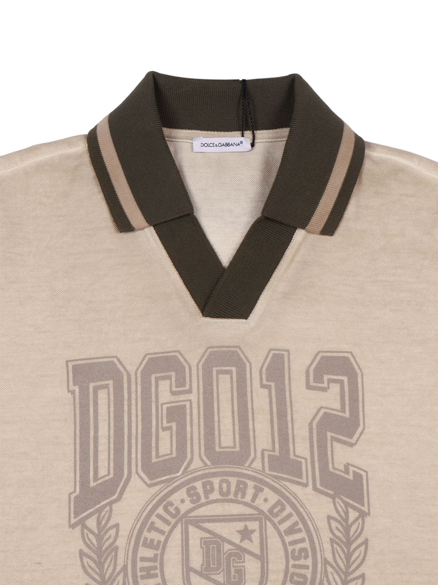 Polo Beige Cotton Shirt