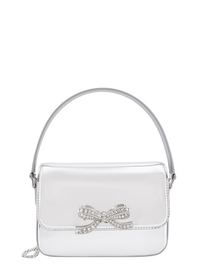 Self Portrait Bags Silver Pelle