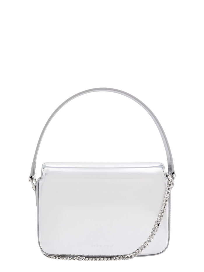 Self Portrait Bags Silver Pelle