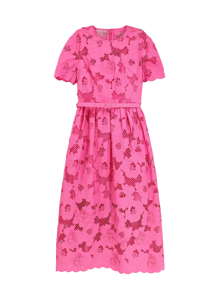 Self Portrait Dresses Pink Cotone Poliestere