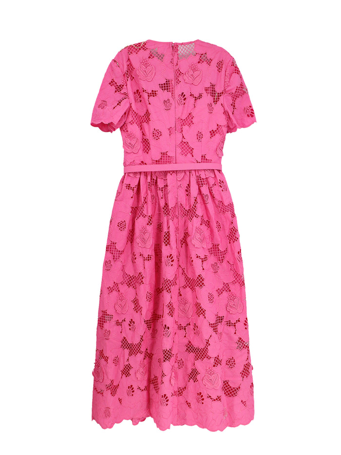Self Portrait Dresses Pink Cotone Poliestere