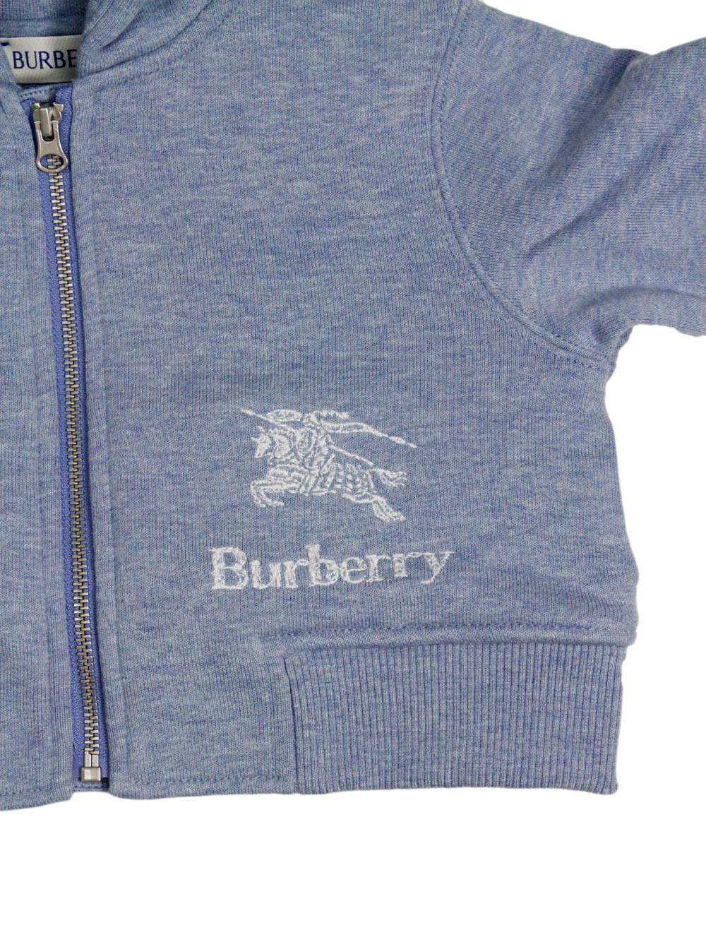 Burberry Sweaters Light Blue 100co
