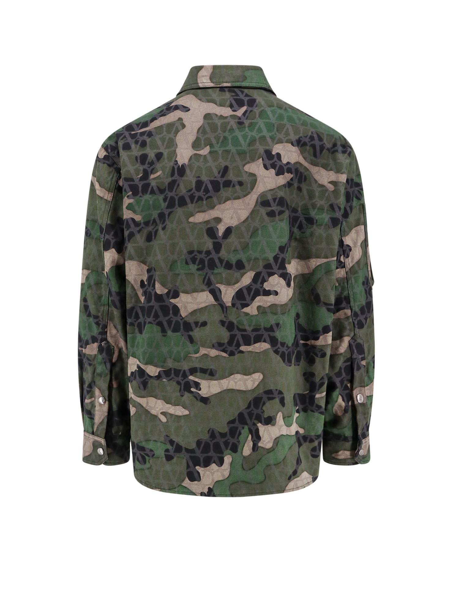 Valentino Jackets Green Cotone