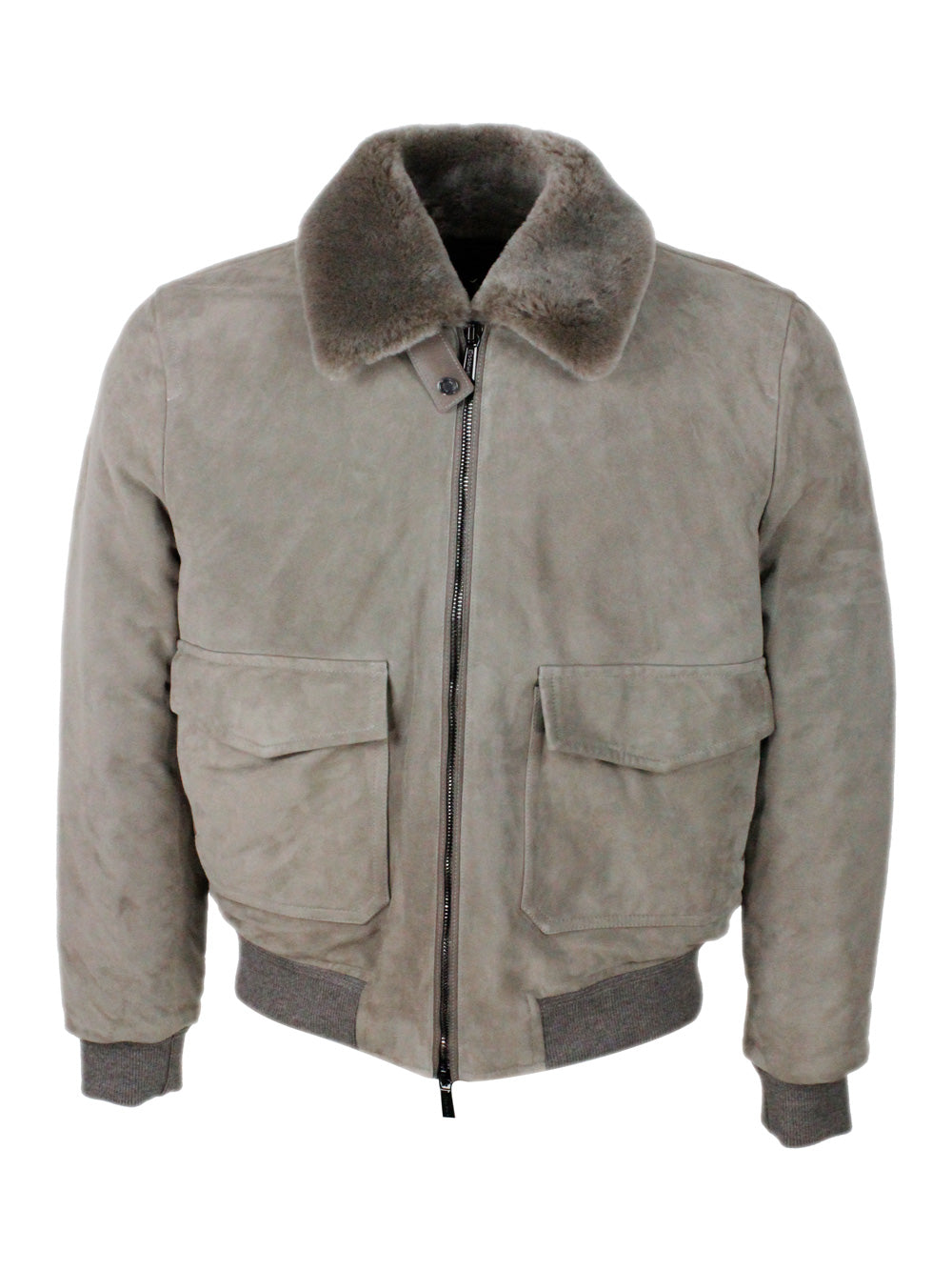 Moorer Jackets Dove Grey 100le