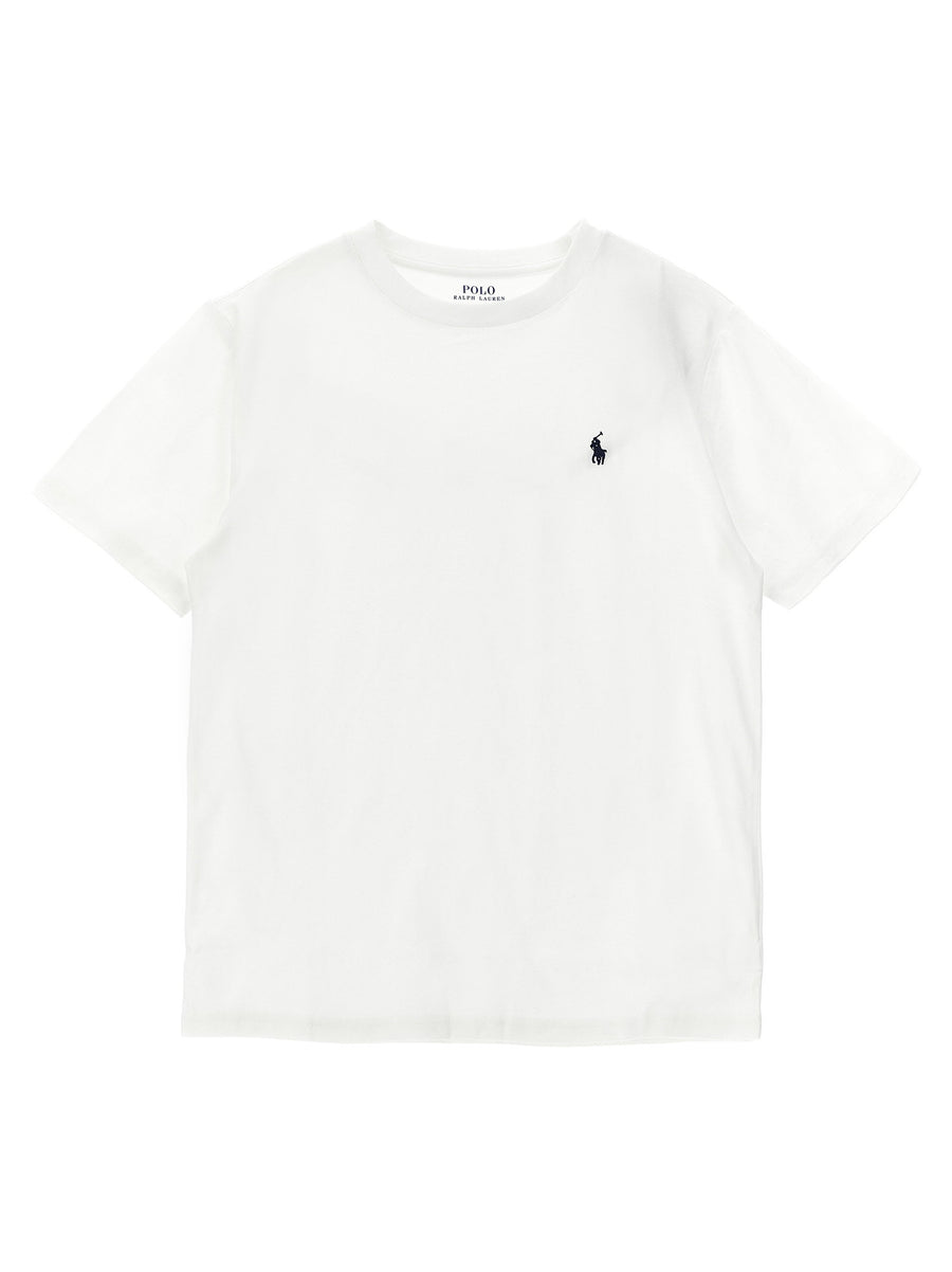 Polo Ralph Lauren Pony Logo-Embroidered Cotton T-Shirt — White
