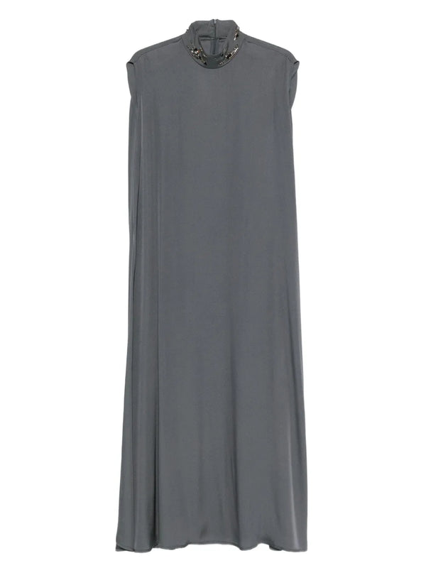 Fabiana Filippi Acetate 82% dress in grey