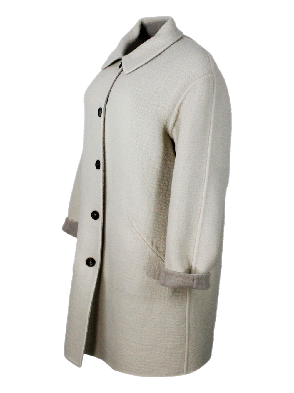 Malo Coats Panna - Grigio 100wv