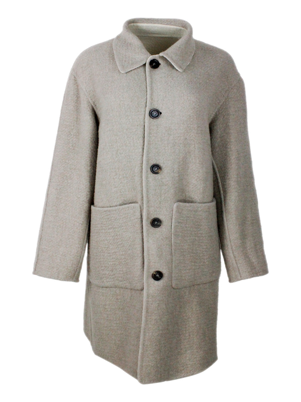 Malo Coats Panna - Grigio 100wv