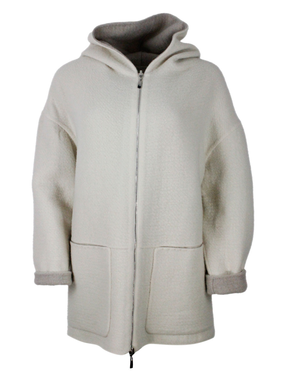 Malo Coats Panna - Grigio 100wv