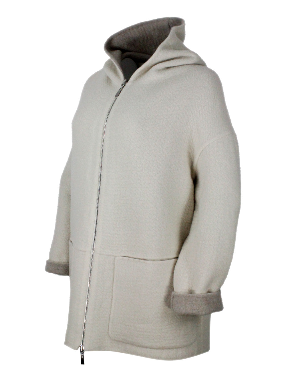 Malo Coats Panna - Grigio 100wv
