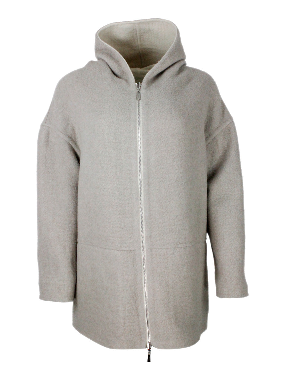 Malo Coats Panna - Grigio 100wv