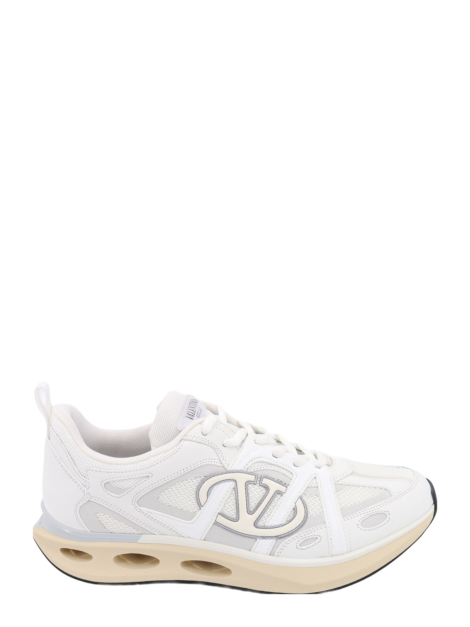 Valentino Garavani Sneakers White Tessuto/pelle