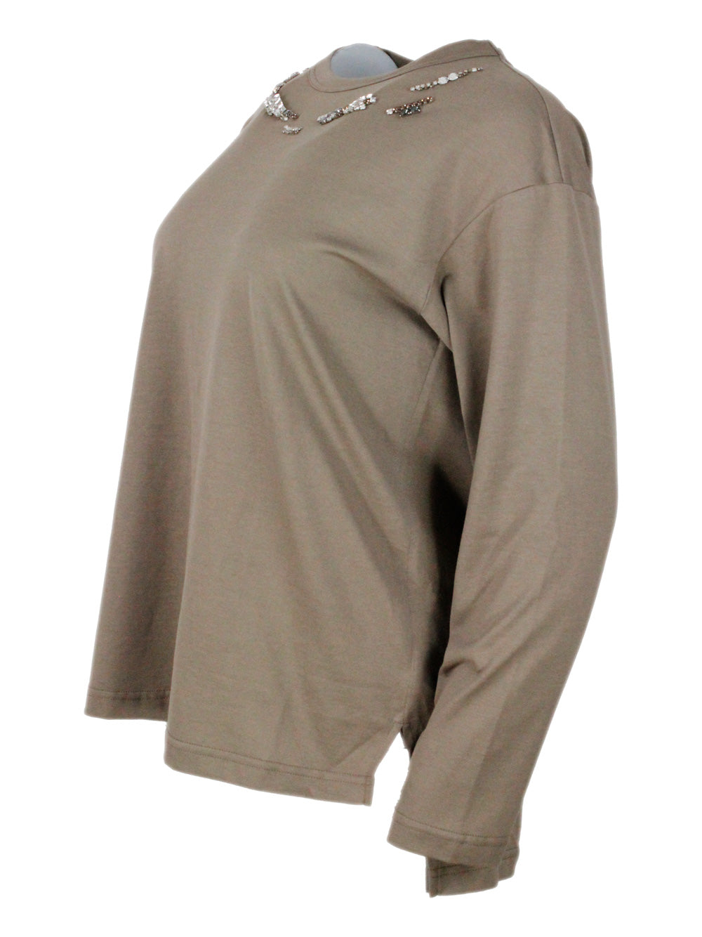 Fabiana Filippi T-Shirts And Polos Fango 100co