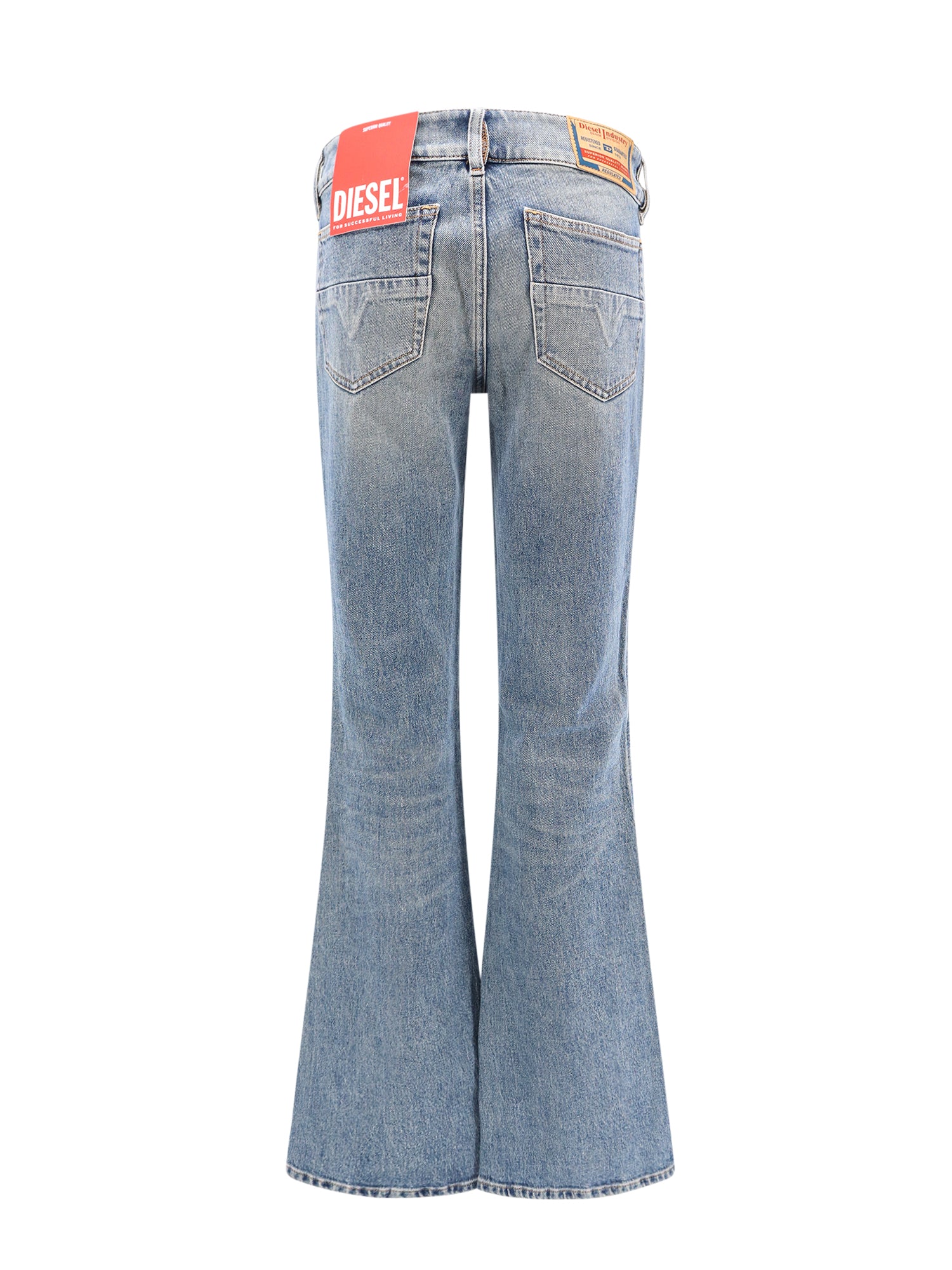 Diesel Jeans Blue Cotone Elastan