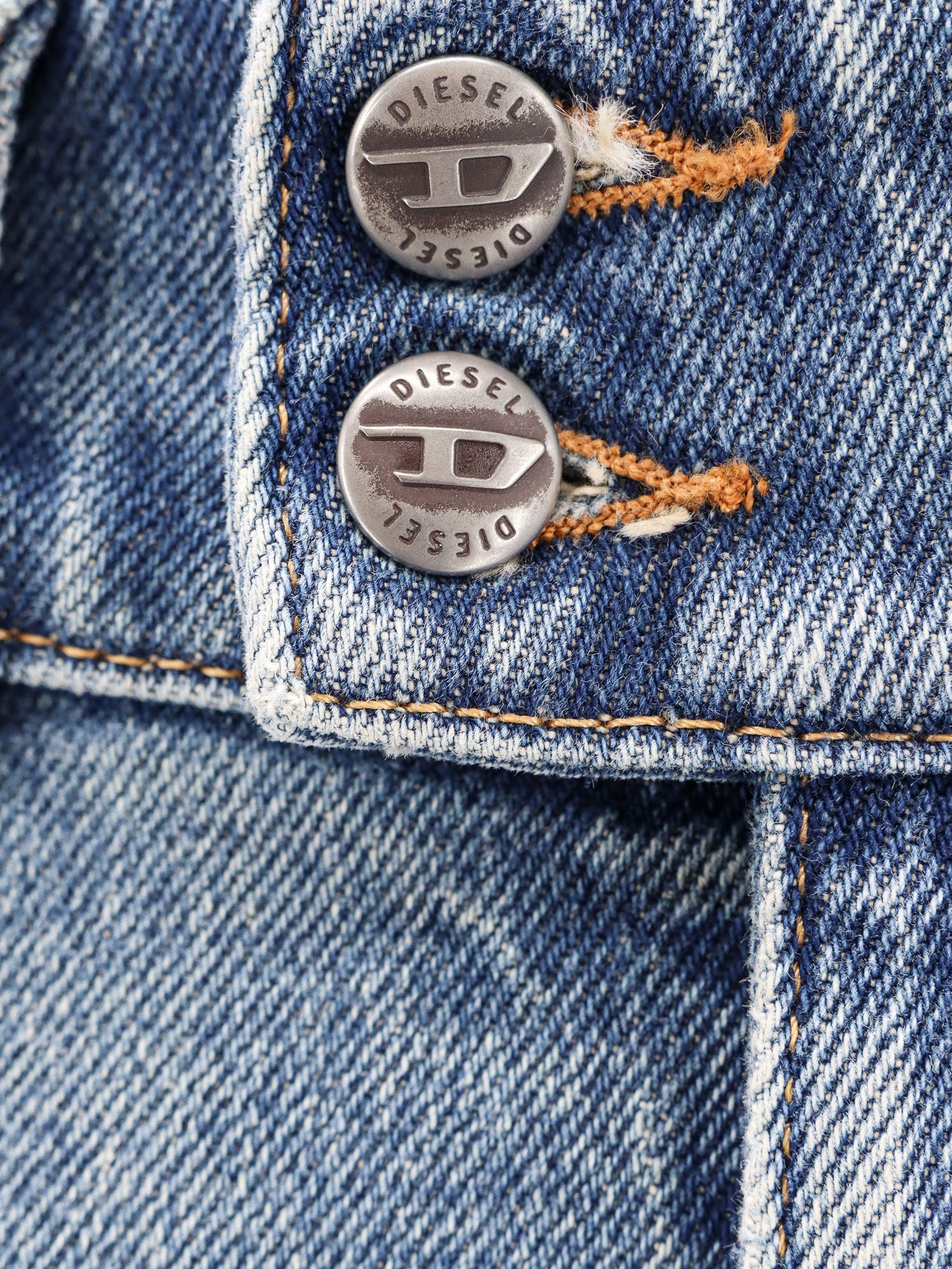 Diesel Jeans Blue Cotone Elastan