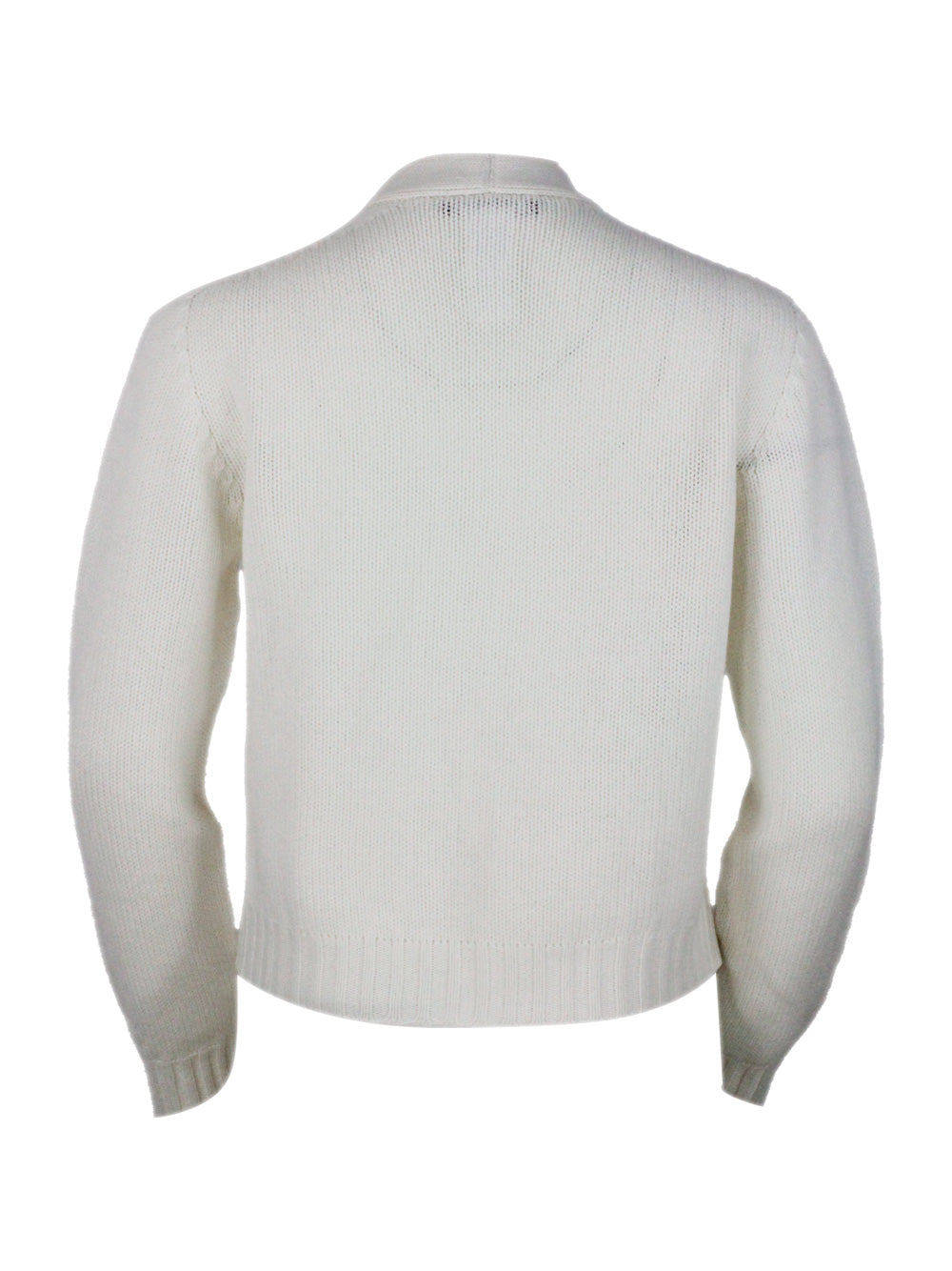 Fabiana Filippi Sweaters White 75wv 15se 10ws