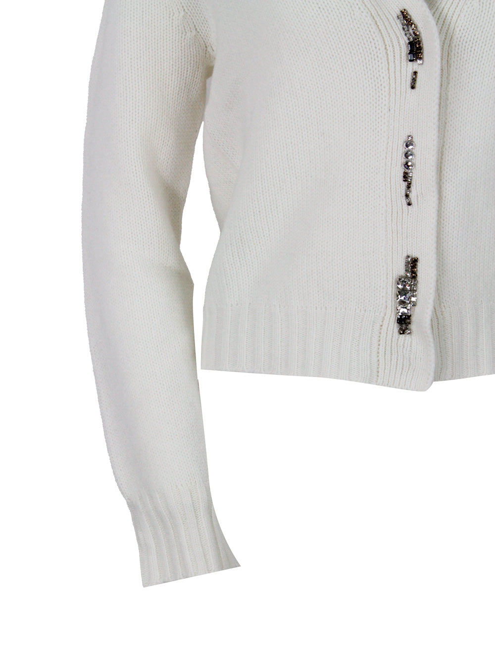 Fabiana Filippi Sweaters White 75wv 15se 10ws