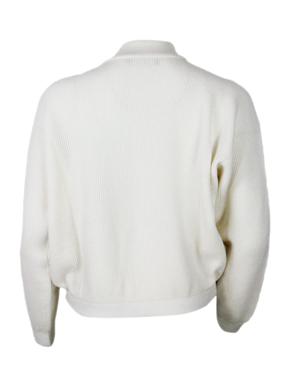 Fabiana Filippi Sweaters White 75wv 15se 10ws