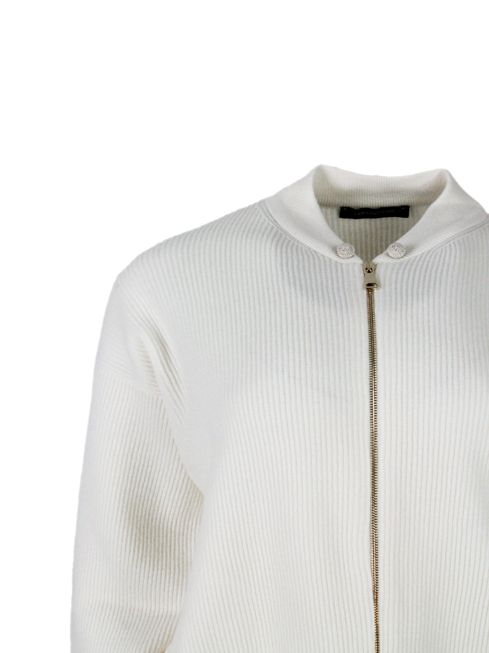 Fabiana Filippi Sweaters White 75wv 15se 10ws