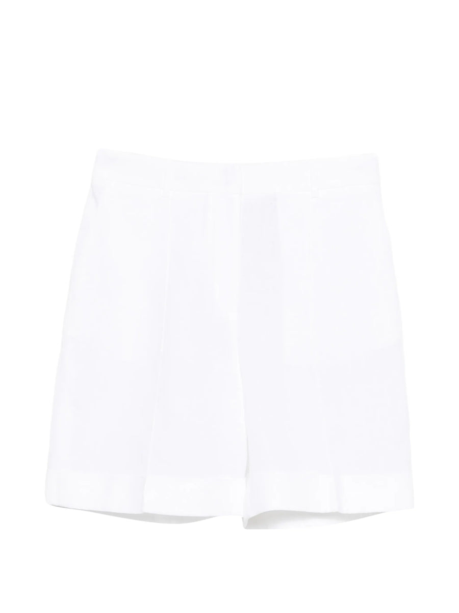 Eleventy Linen/Flax 100% shorts in white
