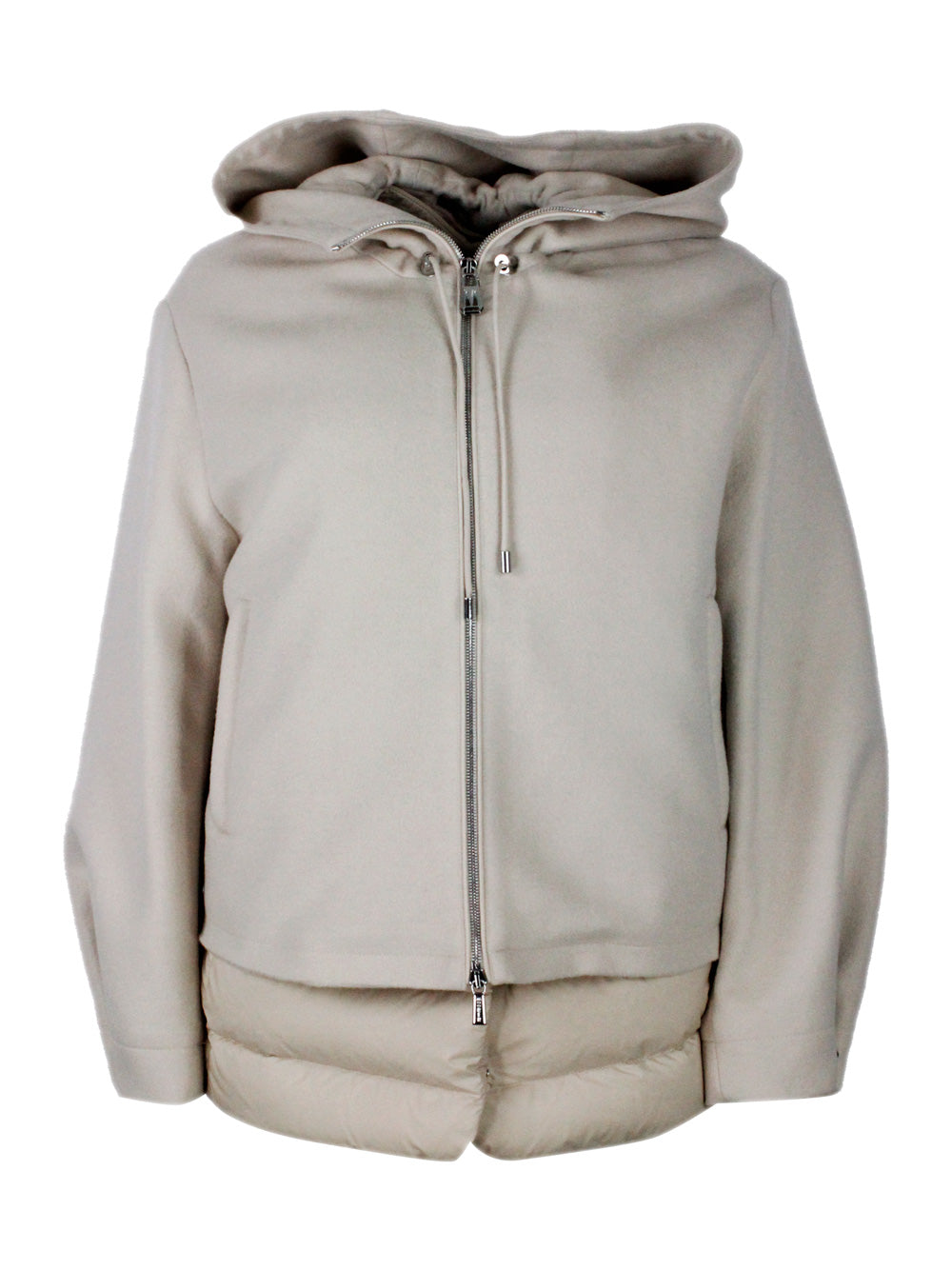 Moorer Jackets White 90wv 10ws