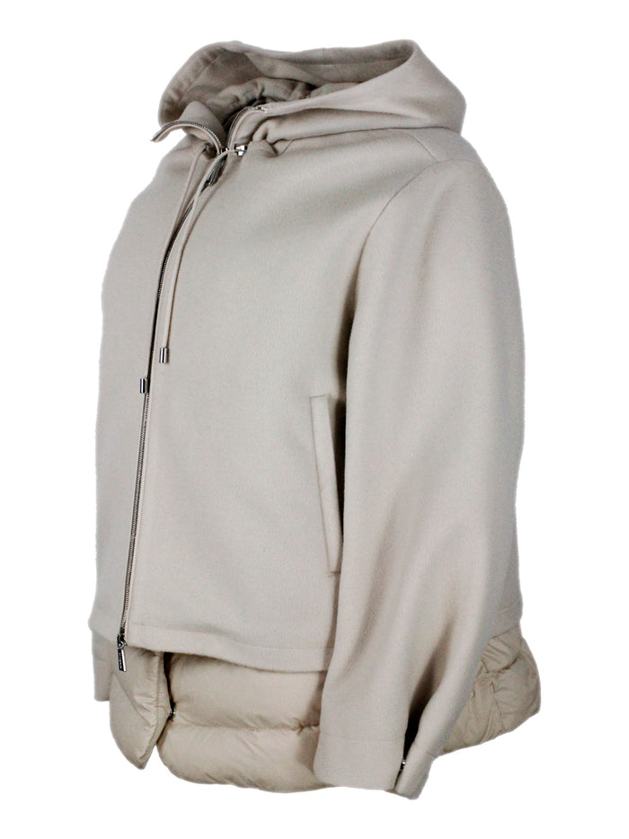 Moorer Jackets White 90wv 10ws