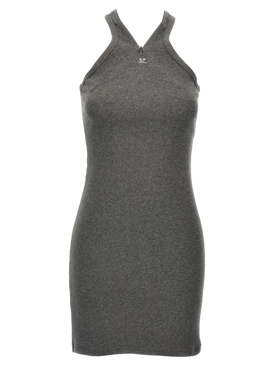 Courreges Criss Cross 90s Mini Dress