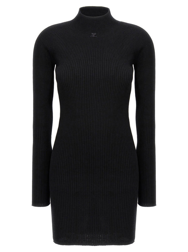 Courreges Solar Light Rib Dress